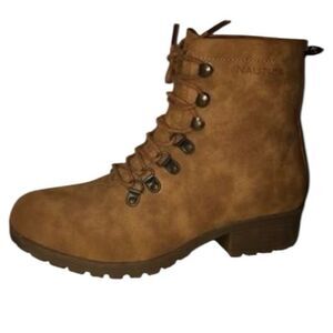Nautica Women's Tan Ankle Boots Size 11